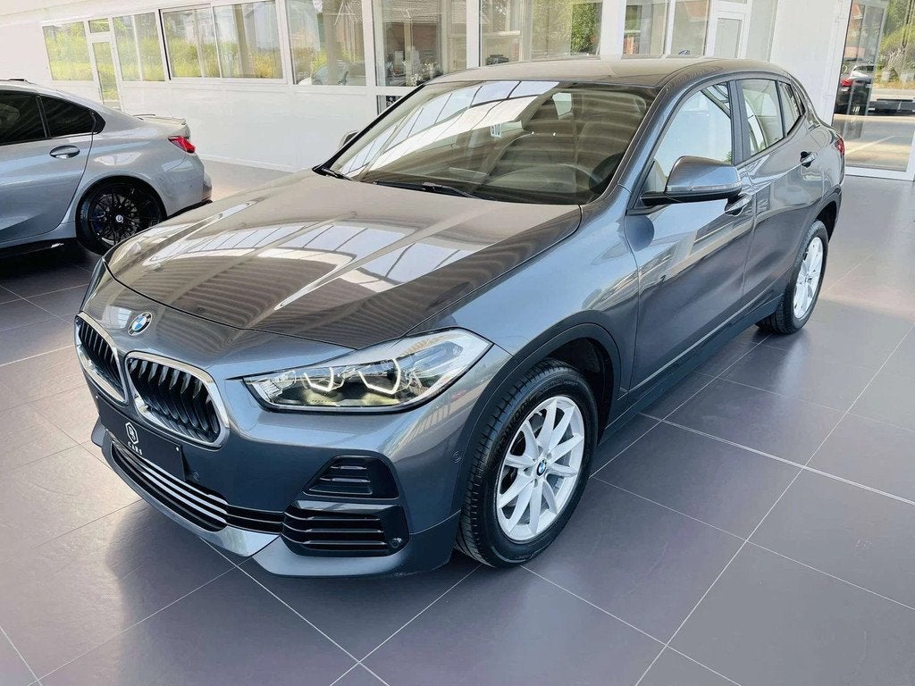 BMW X2 1.5iA * GARANTIE + CUIR + LED + GPS * (bj 2021), Gebruikt, 136 pk, 124 g/km, Bedrijf