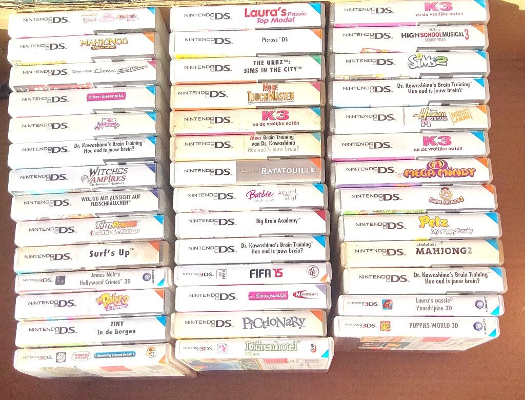 Lot van 41 (3)DS spelletjes, Games en Spelcomputers, Gebruikt, Overige genres, Ophalen of Verzenden, 3 spelers of meer