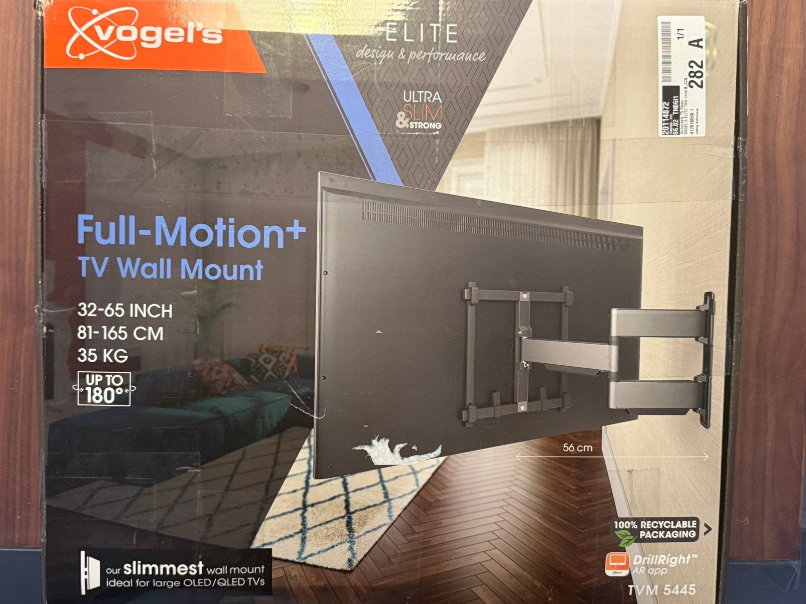 Vogel’s elite TVM 5445 televisiebeugel, Ophalen, Nieuw