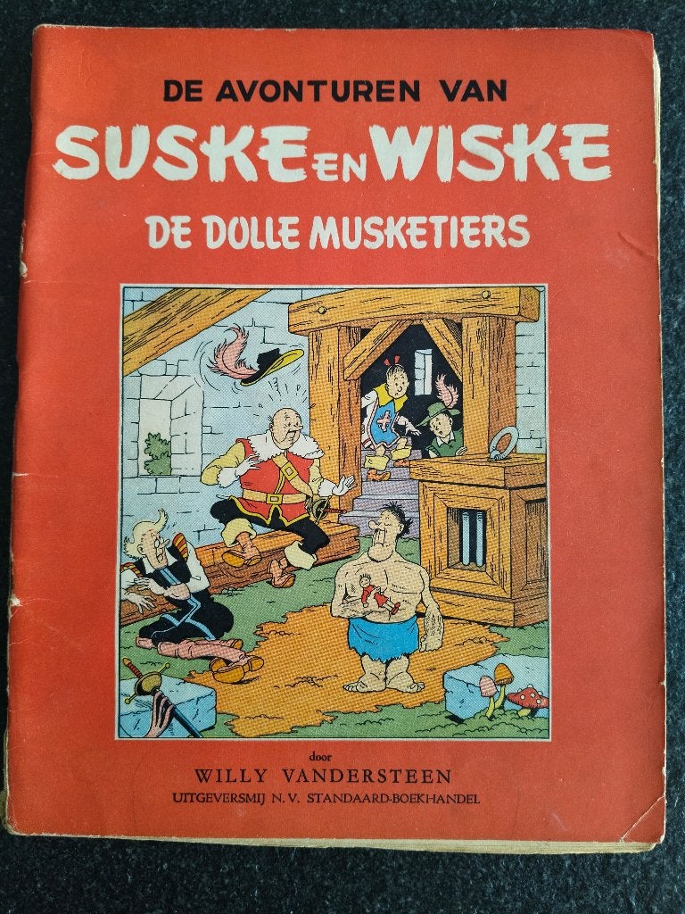 SUSKE en WISKE 1e druk, Boeken, Stripverhalen, Willy Vandersteen, Eén stripboek, Ophalen, Gelezen