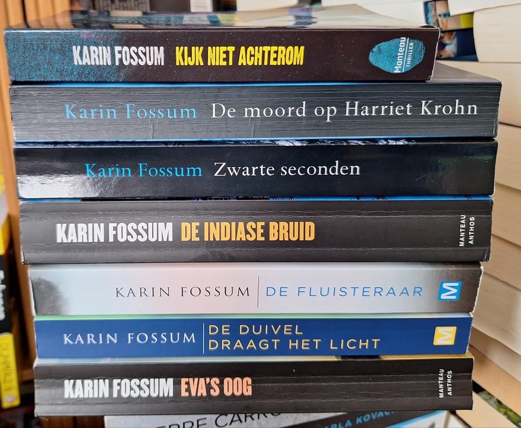 Karin Fossum 7 thrillers, Boeken, Ophalen of Verzenden, Karin Fossum
