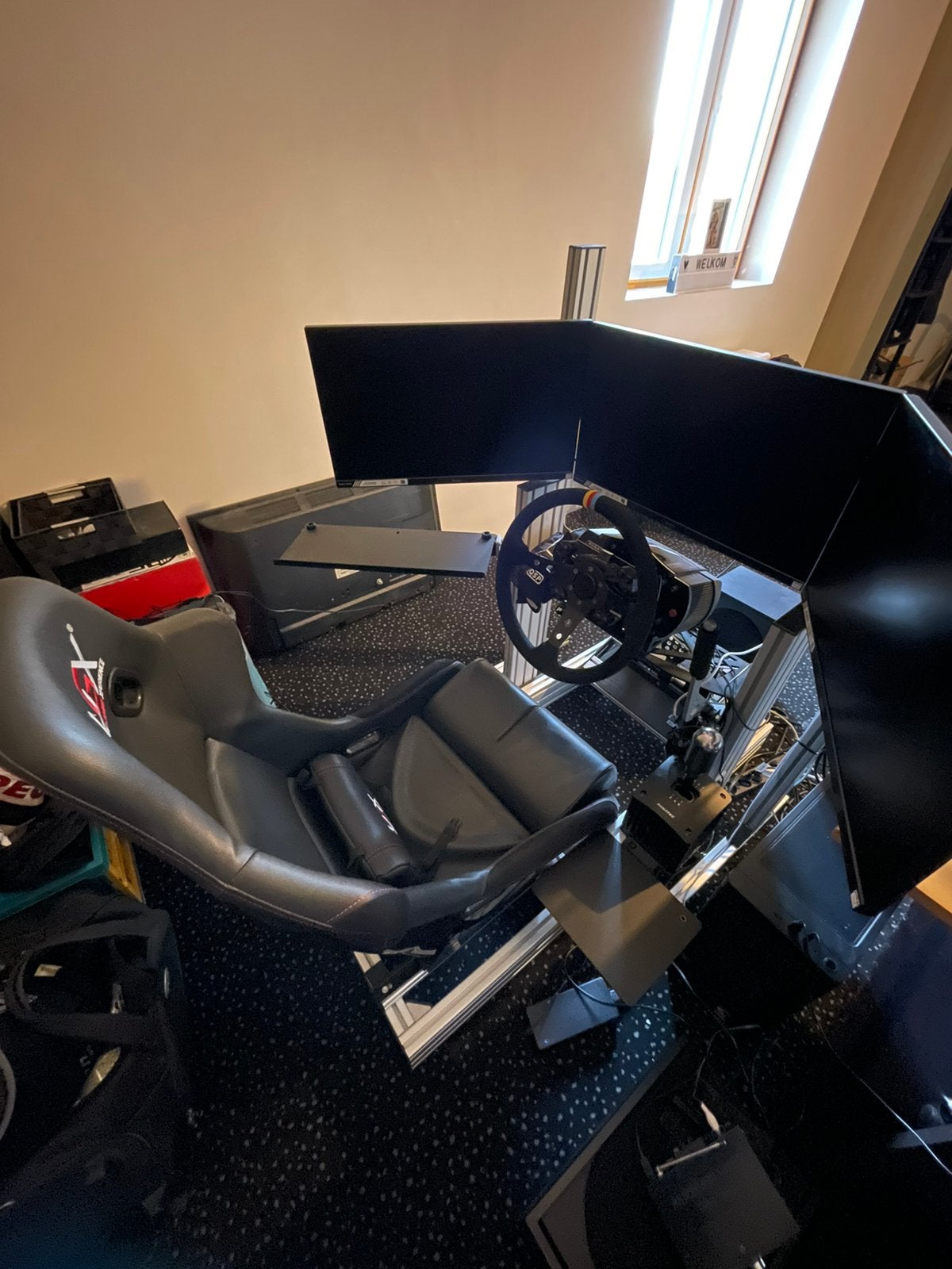 Fanatec race simulator, Consoles de jeu & Jeux vidéo, Fanatec, Enlèvement, Comme neuf, Volant de course
