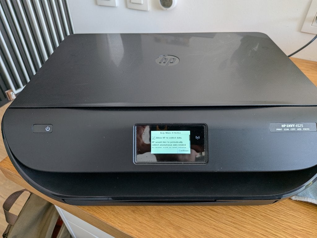 HP Envy 4525 all-in one printer/scanner/kopiermachine, Ophalen, Gebruikt, Printer, Inkjetprinter