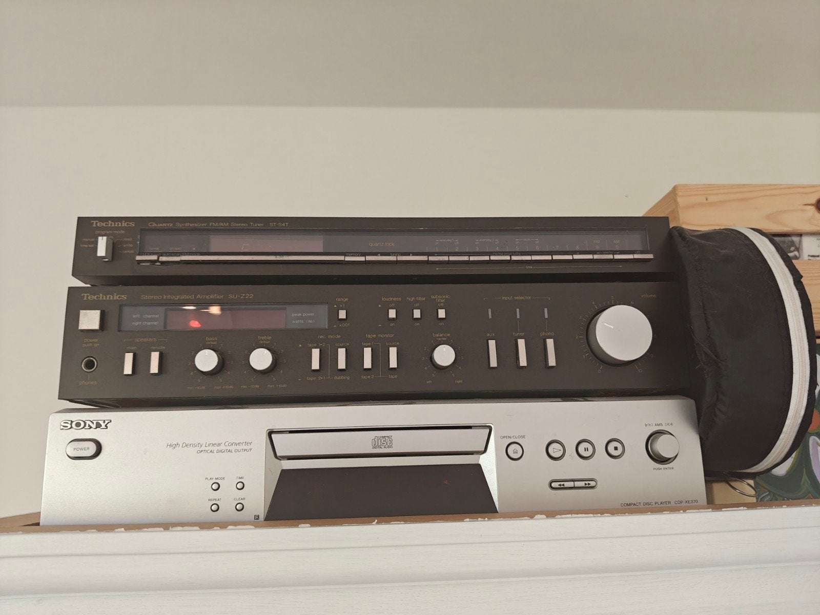 Kit Hi-Fi Vintage Technics et Sony Audio Trap, Autos : Divers, Autoradios, Utilisé