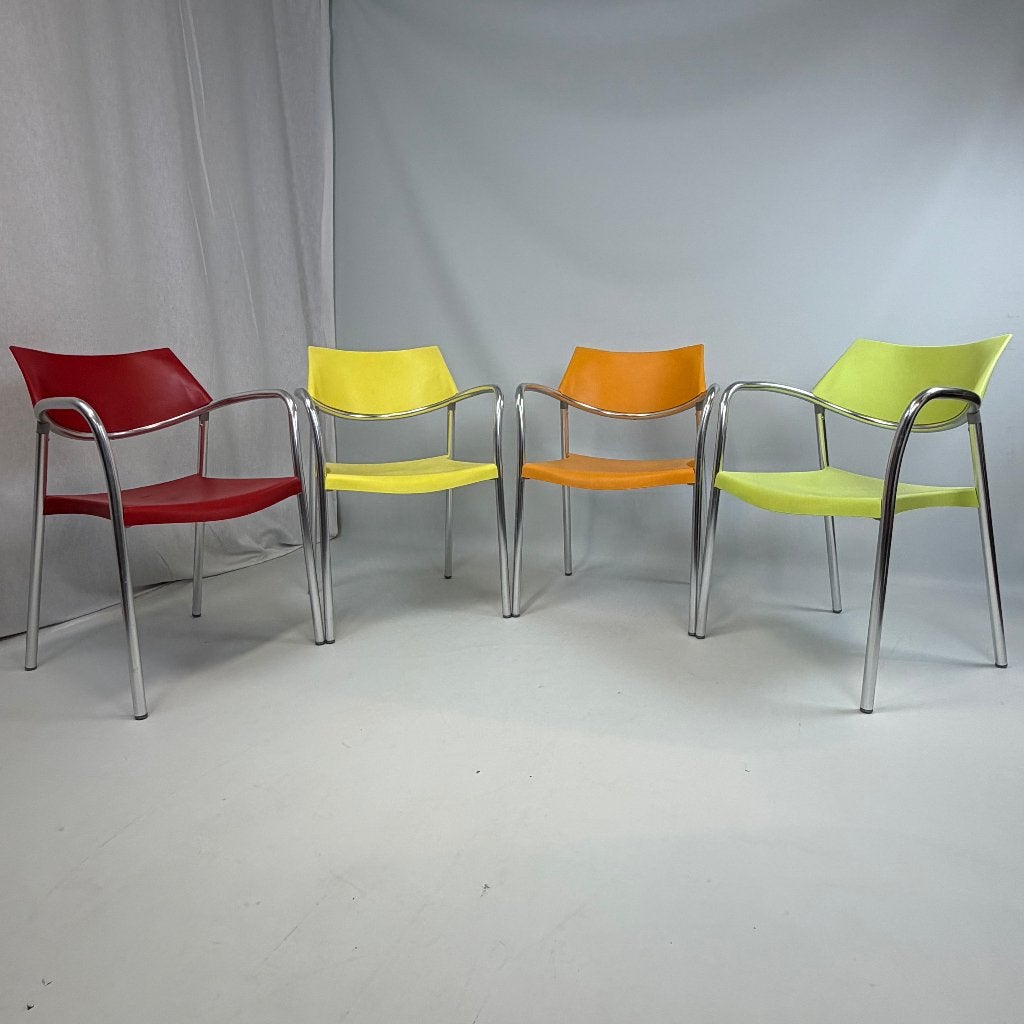 Fauteuils Splash de Jorge Pensi pour Amat, Enlèvement ou Envoi, Utilisé, Aluminium, Empilable