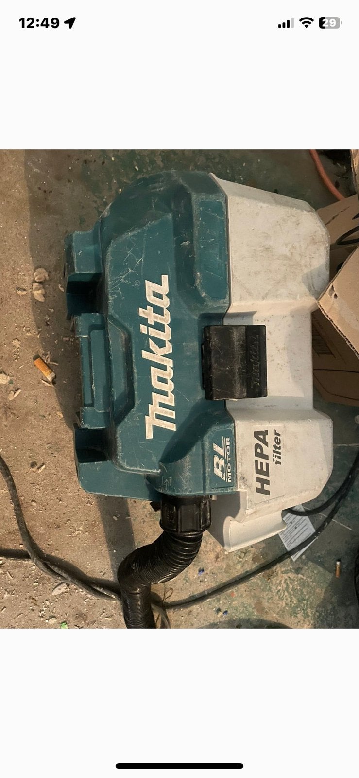 Makita stofzuiger, Enlèvement, Utilisé, Autres types
