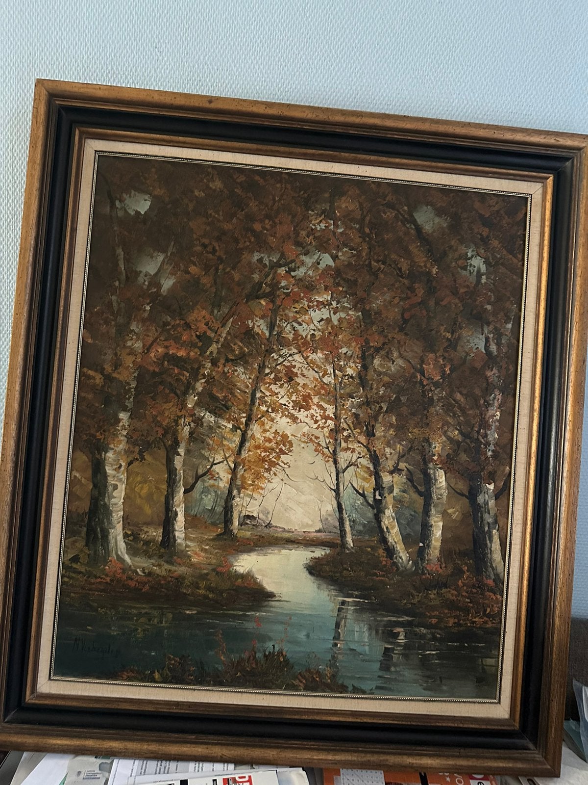 Schilderij Nora Verheyden, Ophalen