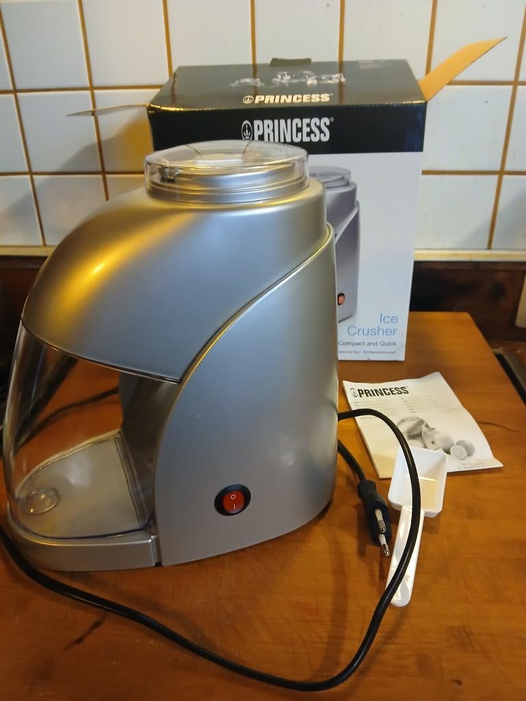 Princess ijscrusher, Ophalen, Nieuw