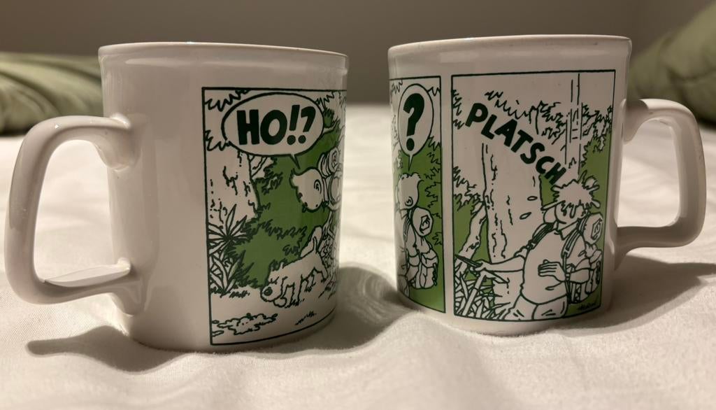 Kuifje mokken 1980 Herge, Ophalen, Kuifje, Zo goed als nieuw