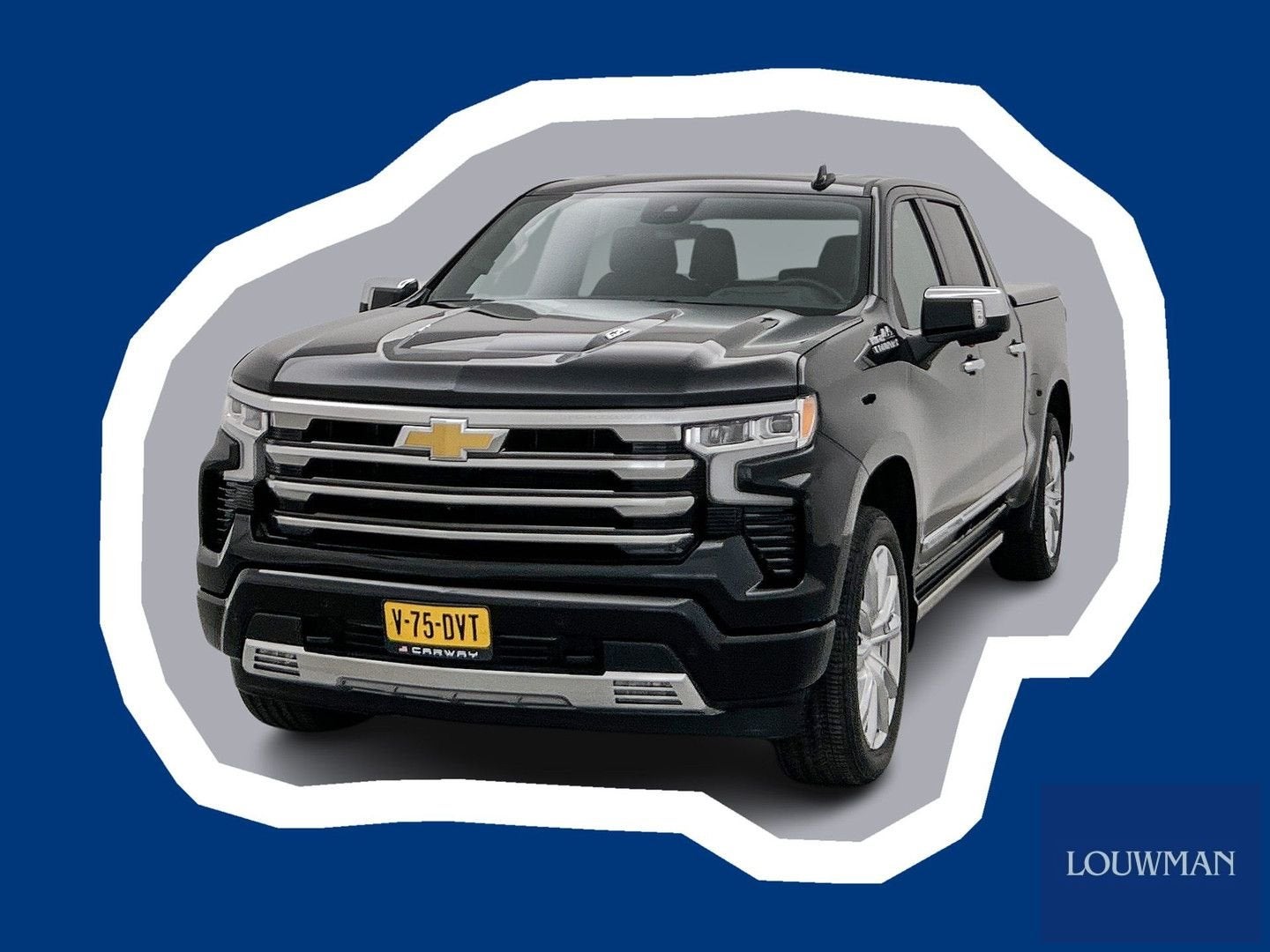 Chevrolet SILVERADO 1500 High country 6.2L V8 Vol opties Mem, Autos, 362 g/km, Achat, Entreprise, Capteur de stationnement