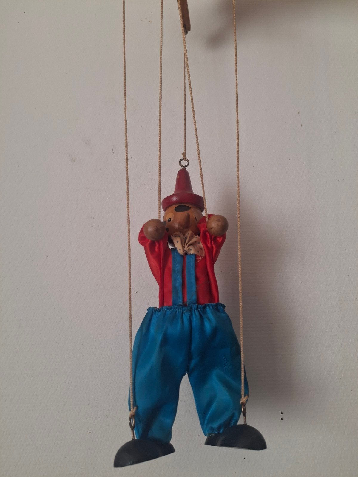 Marionet Pinokkio, Ophalen of Verzenden, Peter Pan of Pinokkio, Gebruikt, Beeldje of Figuurtje