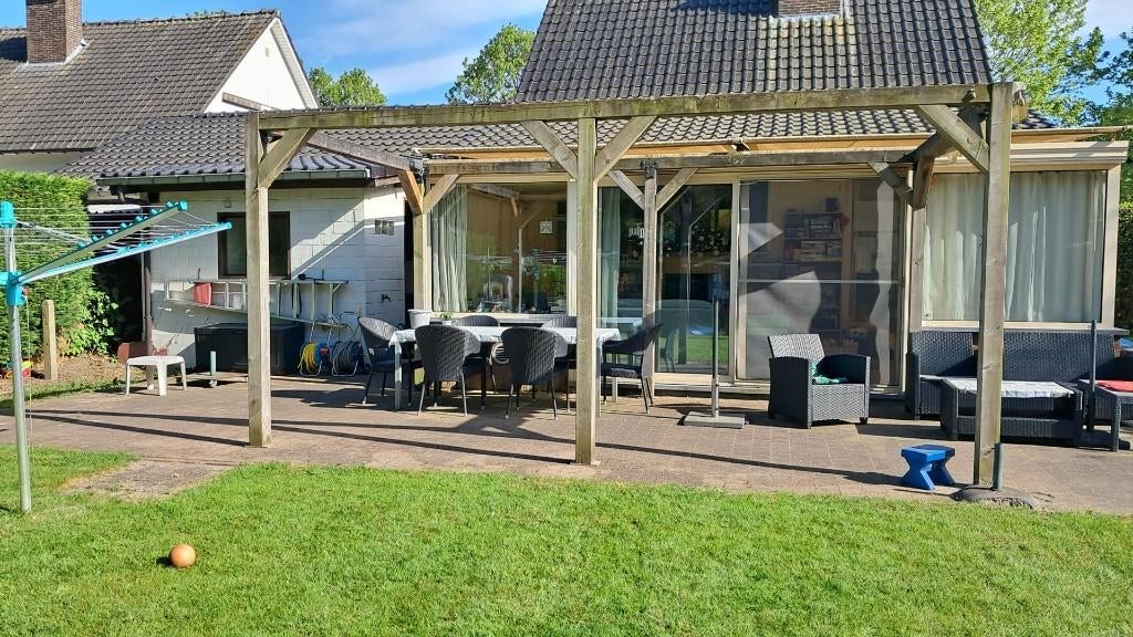 Houten constructie pergola, Tuin en Terras, Overkappingen, Ophalen, Gebruikt, Overige typen
