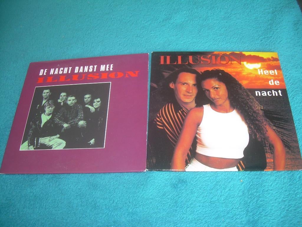 2 CD SINGLES - ILLUSION -, CD & DVD, CD Singles, 2 à 5 singles, Enlèvement ou Envoi, Comme neuf, En néerlandais