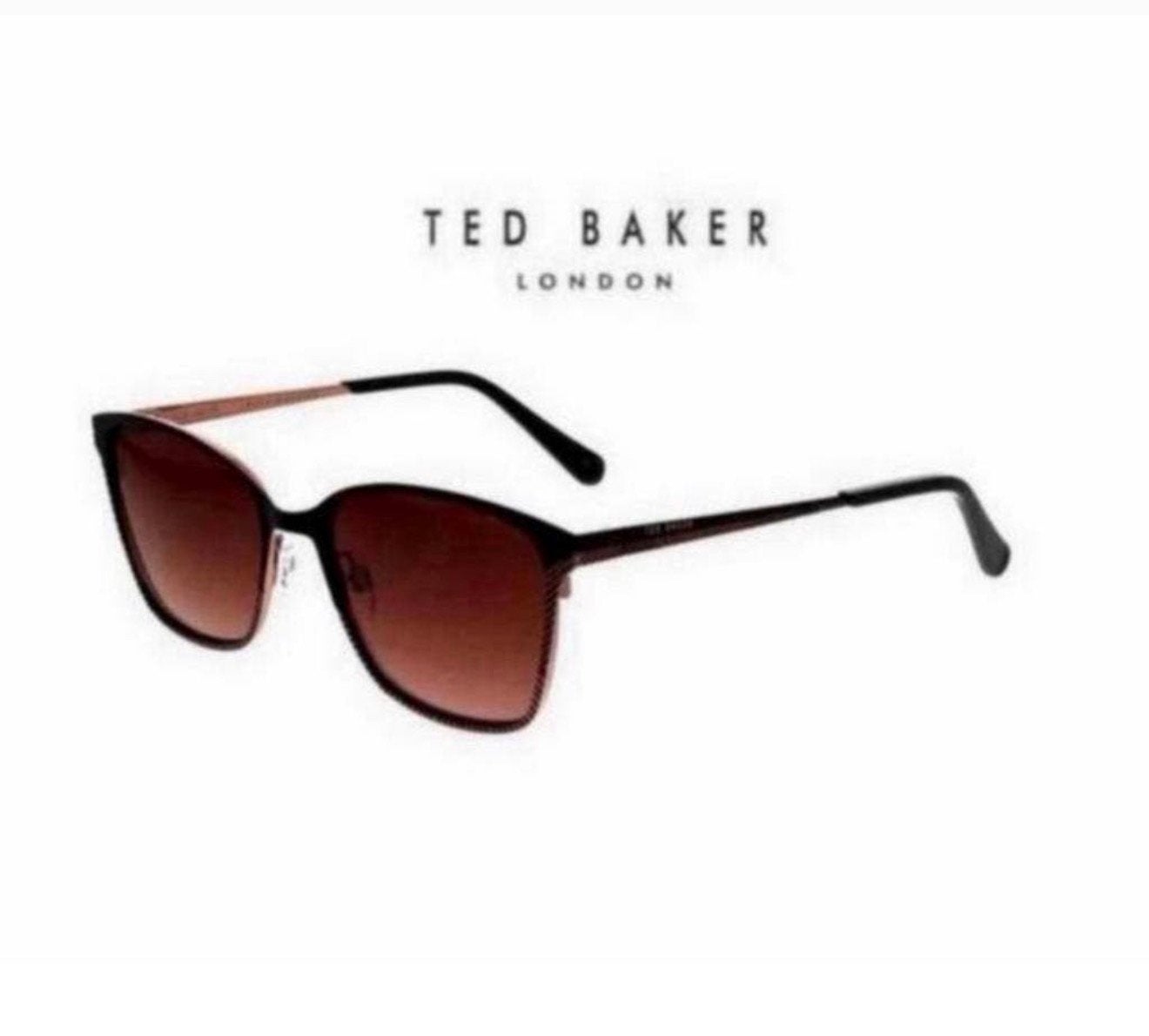 Lunettes de soleil Ted Baker TB1563 Cerise NEUVES étui, Neuf, Autres marques, Enlèvement ou Envoi, Brun