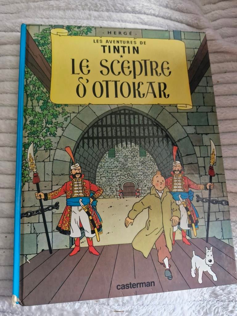 Tintin les sceptre s ottokar, Boeken, Ophalen
