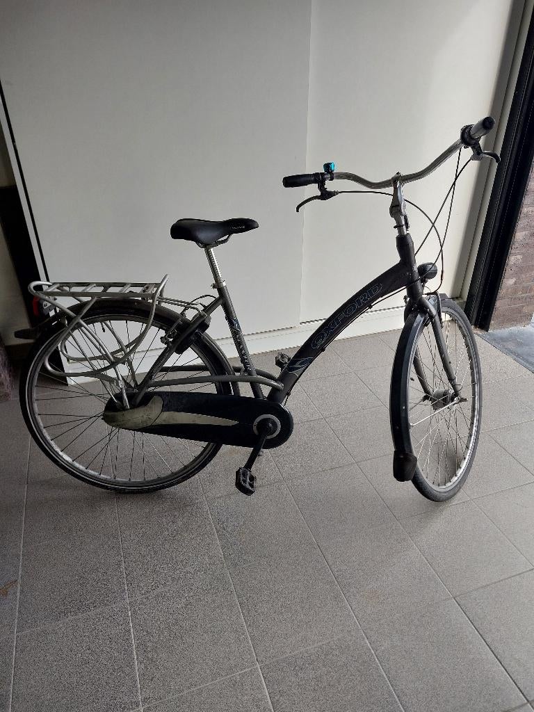 Grijze oxford damesfiets, Fietsen en Brommers, Gebruikt, 47 tot 50 cm, Versnellingen, Ophalen