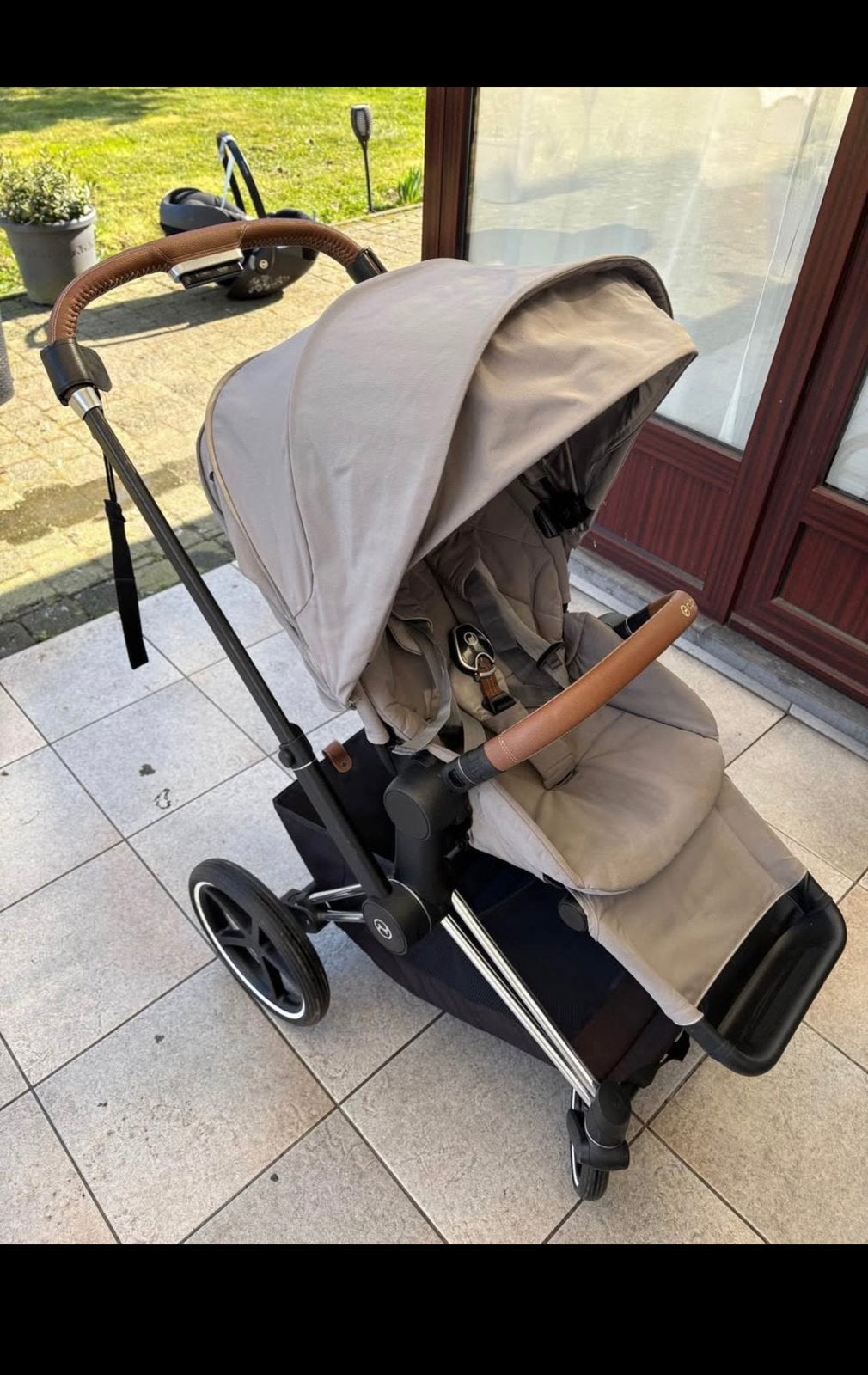 Cybex priam 3in1 kinderwagen + isofix, Gebruikt, Met autostoeltje, Ophalen, Kinderwagen