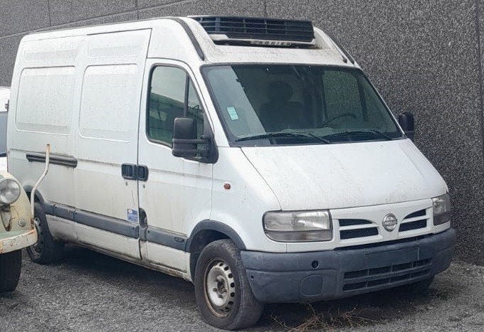 Camionette frigo nissan interstar 2,5 l diesel - utilitaire., Ophalen