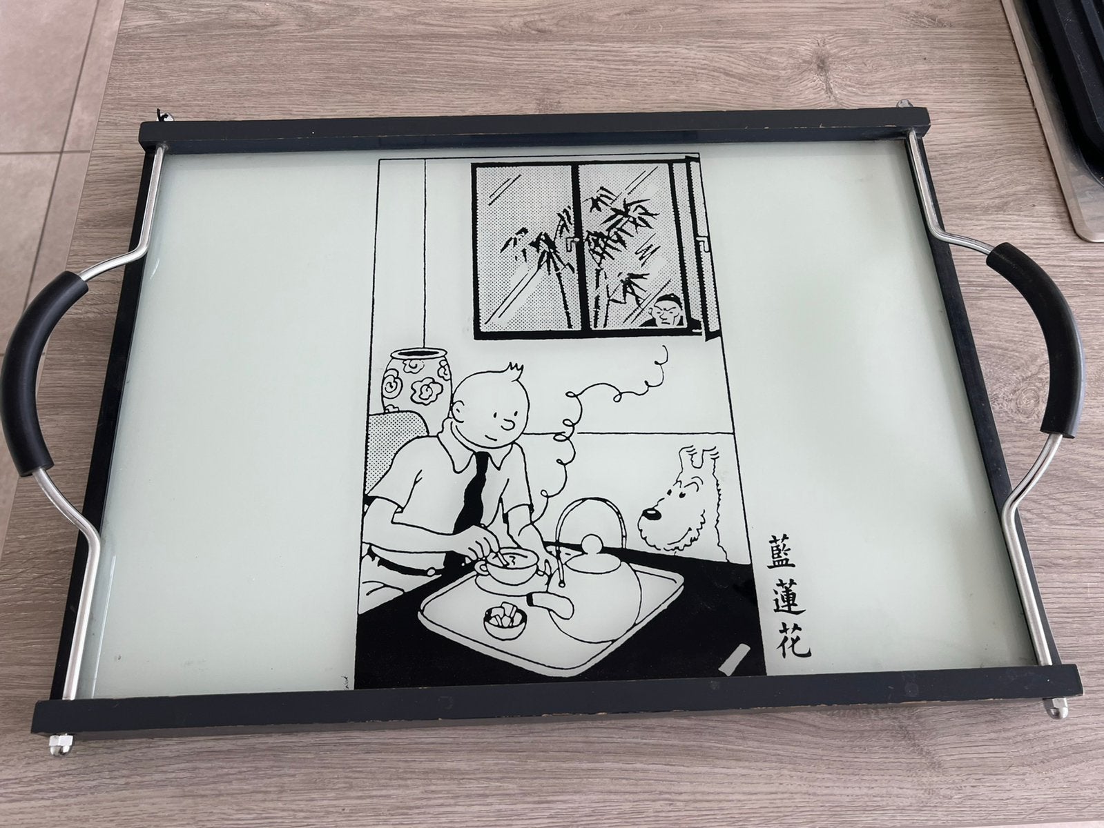 Kuifje dienblad jaren 90, Enlèvement ou Envoi, Tintin, Utilisé, Autres types