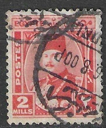 Egypte 1944/1946 - Yvert 224 - Koning Farouk. (ST), Postzegels en Munten, Postzegels | Afrika, Verzenden, Egypte, Gestempeld