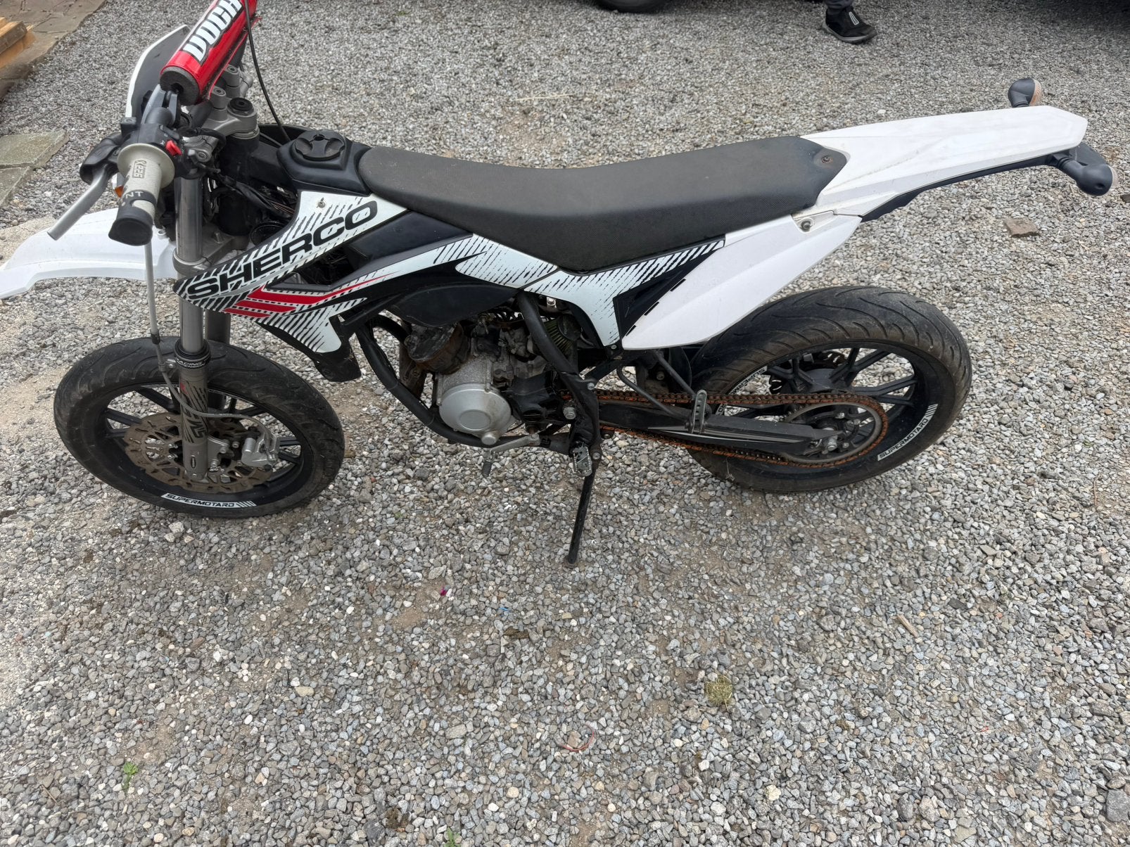 Moto sherco, Motos, Enlèvement