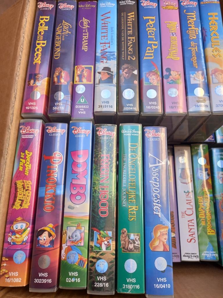 Disney Video's, Ophalen, Gebruikt, Tekenfilms en Animatie, Tekenfilm