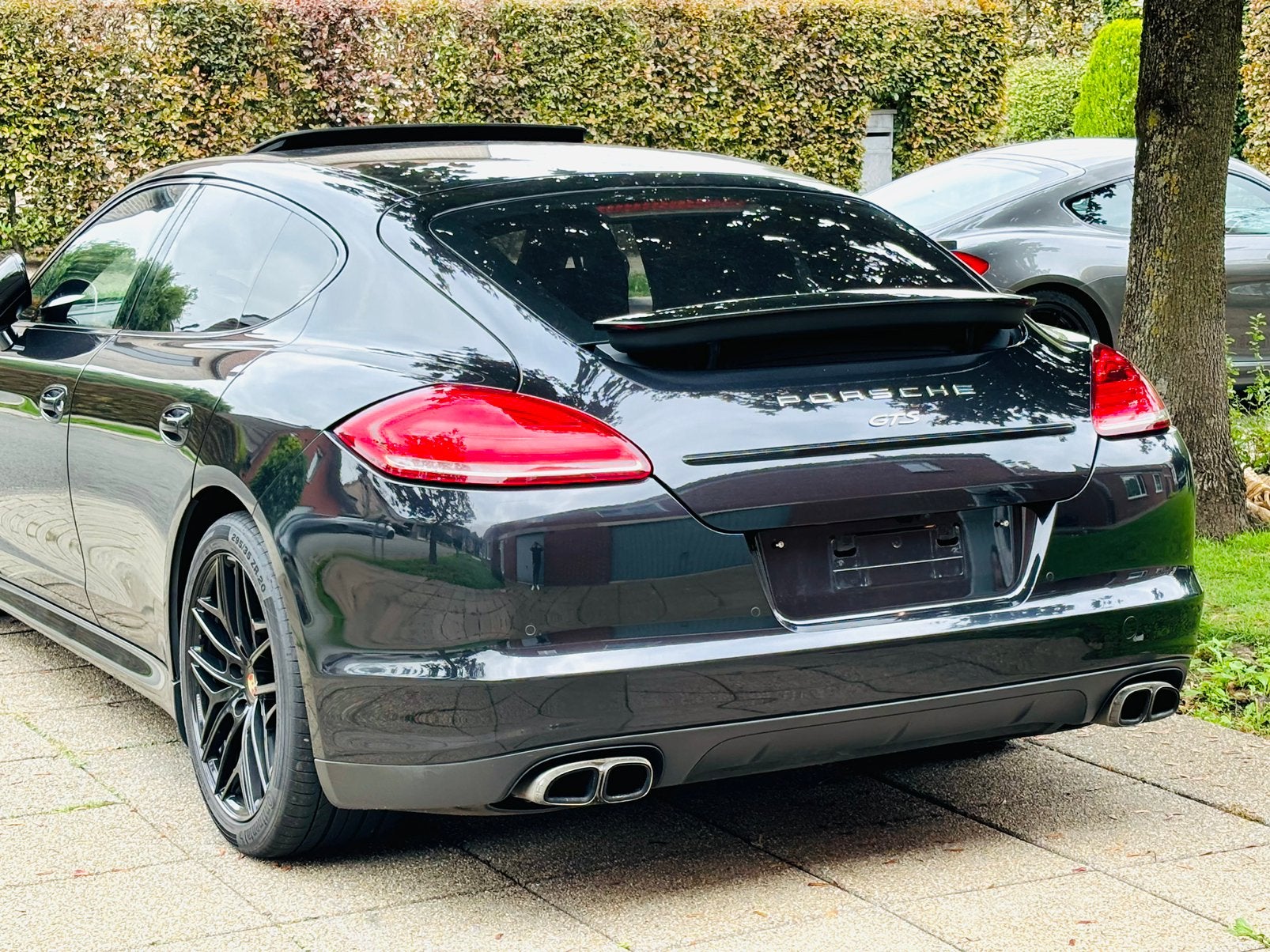 PORSCHE PANAMERA 4.8S GTS 1STE EIGENAAR, Auto's, Automaat, Zwart, Leder, Berline