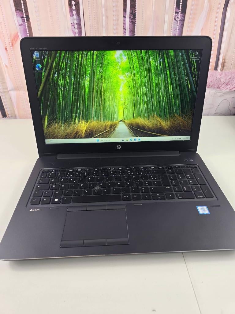 HP Zbook G4 i7-32Go-256 Nvme-500gb ssd, Intel® Core™ i7 i7-7700HQ, 32 GB, Reconditionné, HP
