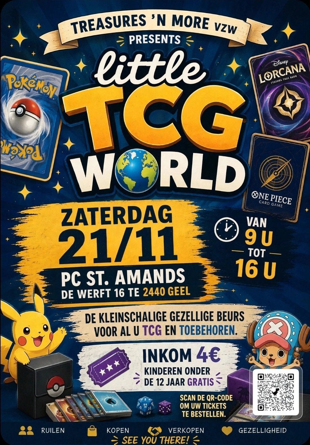 tcg beurs, Hobby en Vrije tijd, Ophalen