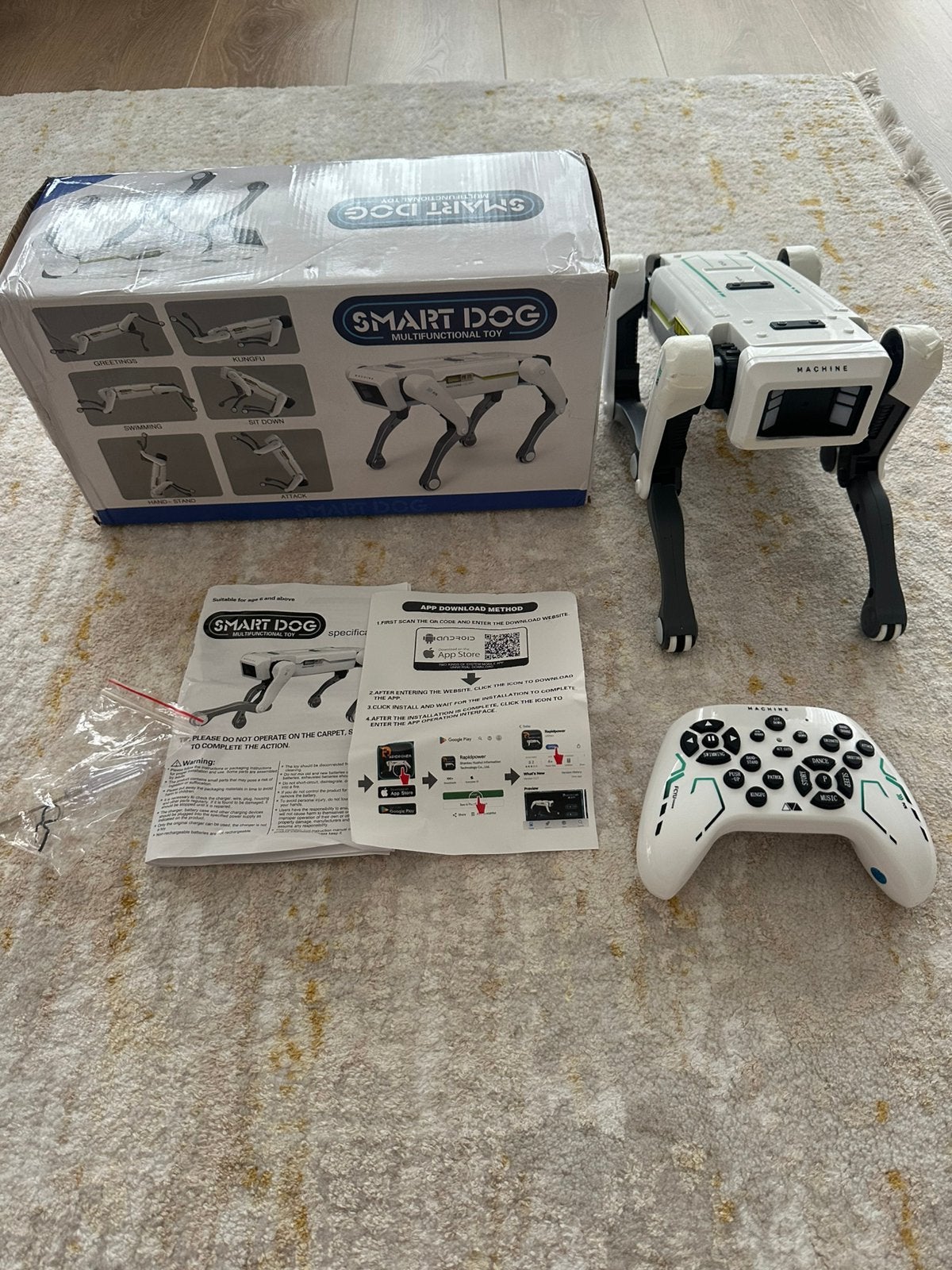 Chien robot, Enlèvement, Neuf