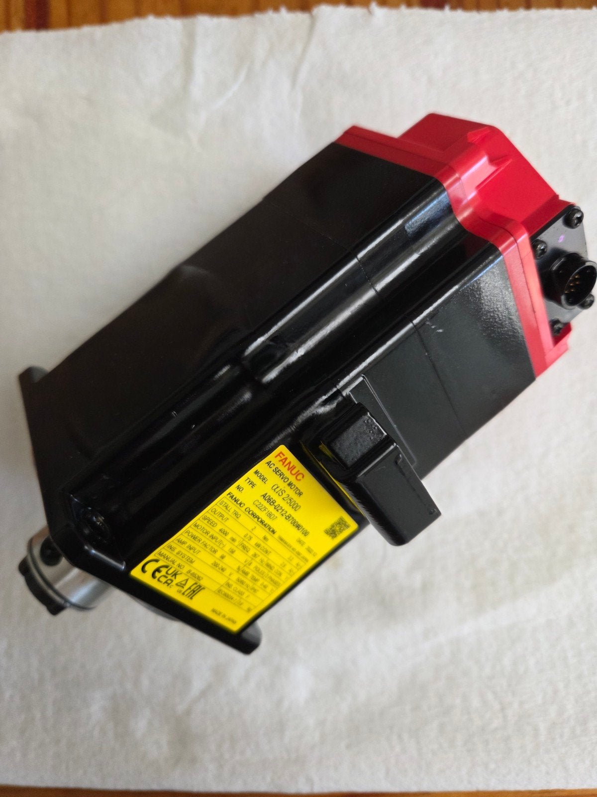 Fanuc ac servomotor ais 2/5000, Ophalen