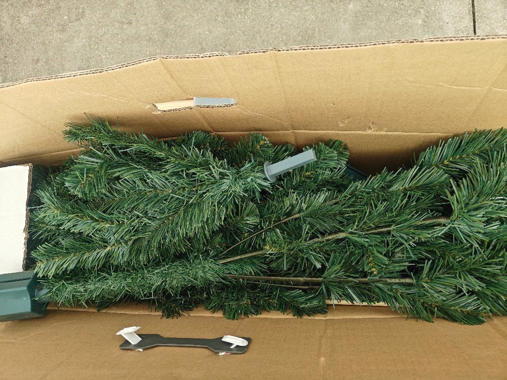 Kerstboom 150cm, Diversen, Kerst, Ophalen, Gebruikt