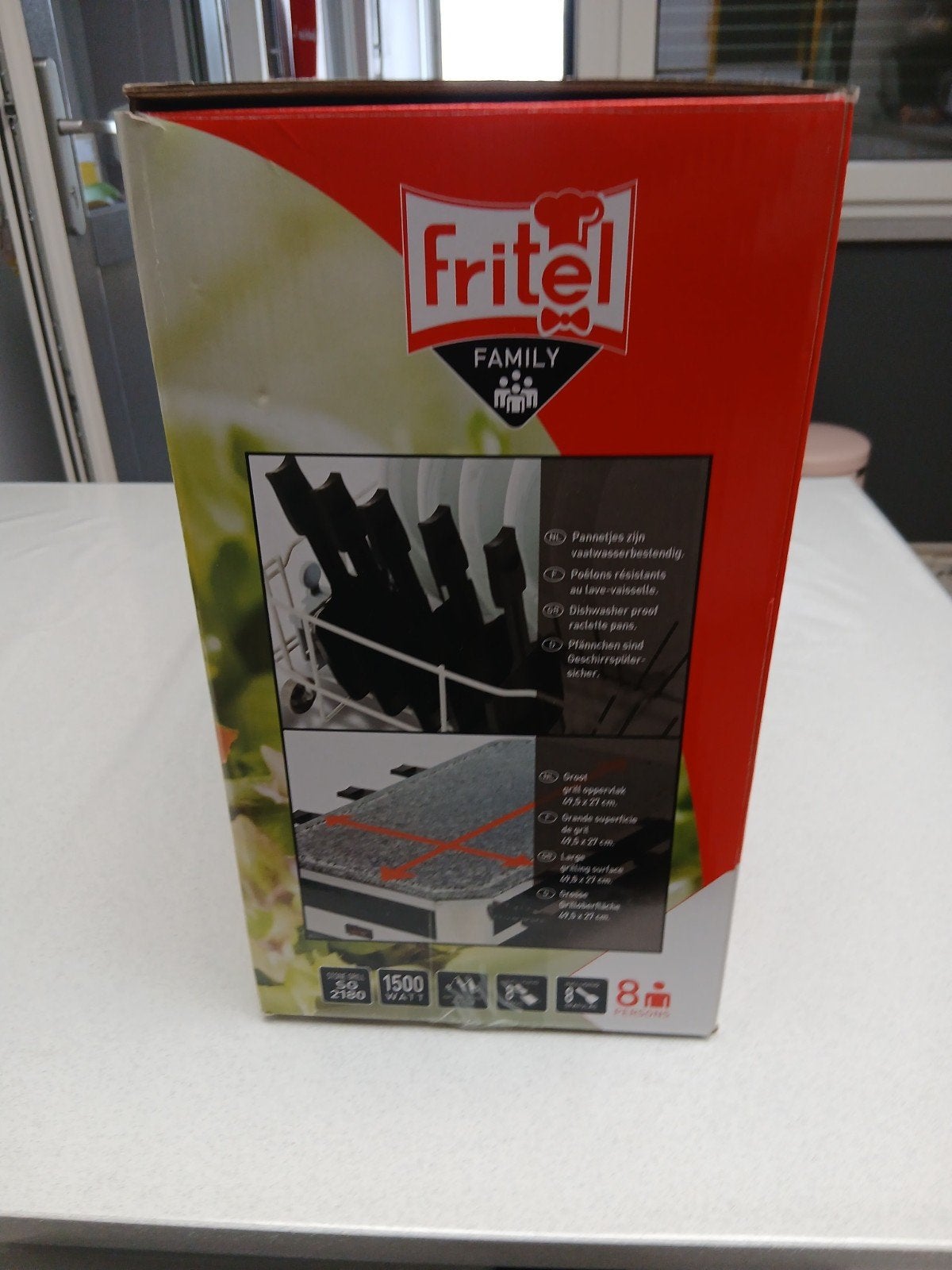 Raclette /PIERRADE Fritel SG 2180, Enlèvement
