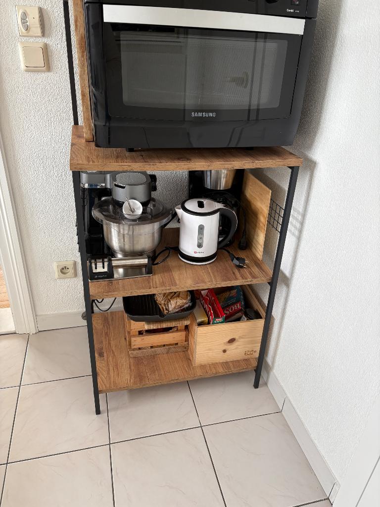 Keukenrek, Ophalen, Hout