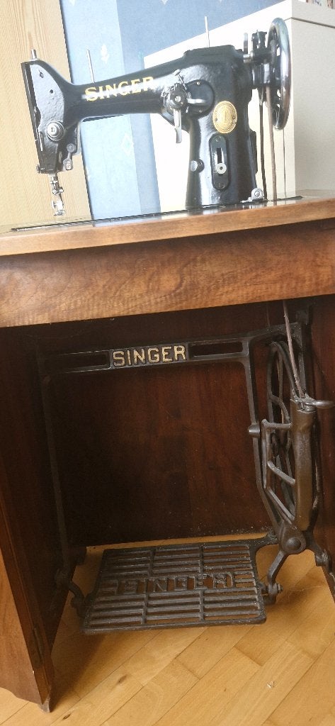 Naaimachine Singer, Ophalen
