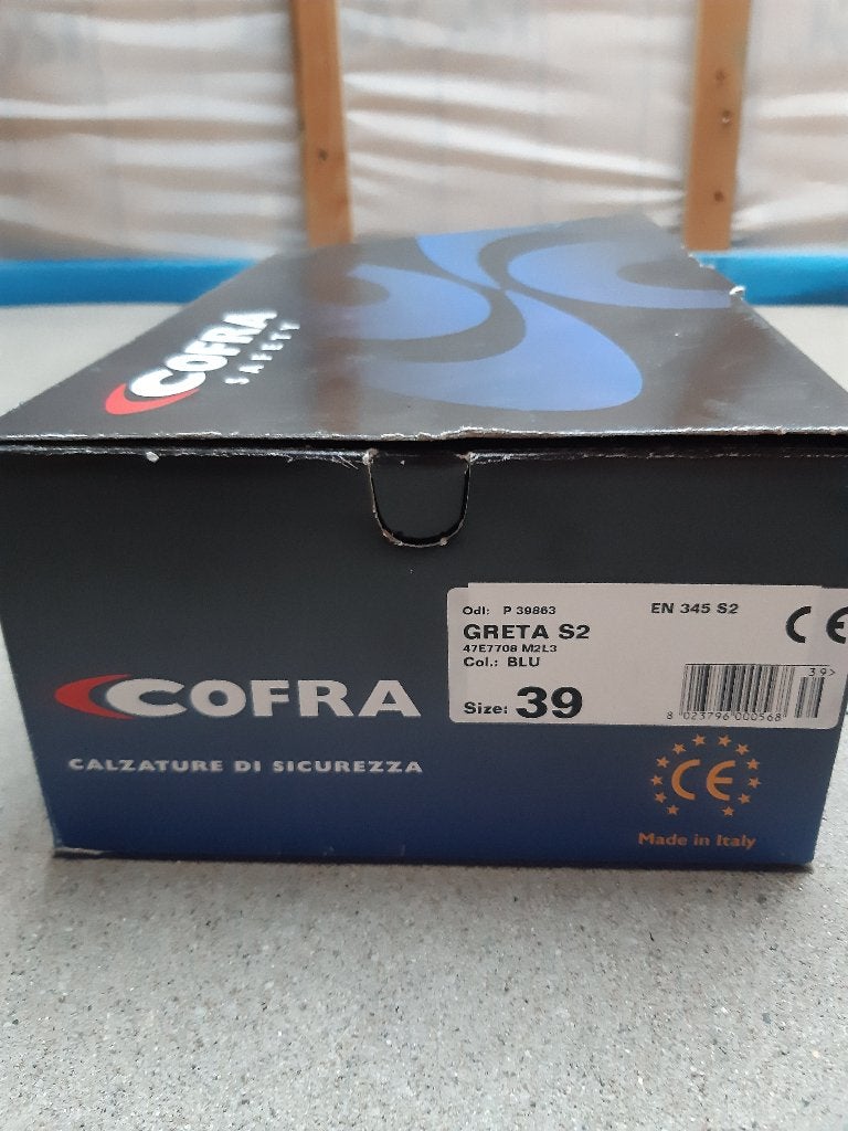 Cofra veiligheidsschoenen maat 39, Ophalen of Verzenden, Zo goed als nieuw
