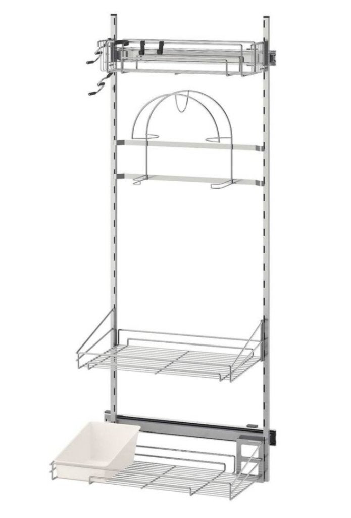 Inrichting Schoonmaakkast Ikea, Enlèvement, Neuf, Gris, 100 à 150 cm