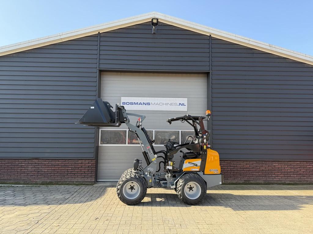 Giant G1500 L X-TRA minishovel / kniklader NIEUW, Tobroco, Info@tobroco.nl, Sprendlingenstraat 57
5061 KM  Oisterwijk, NL, Wiellader of Shovel