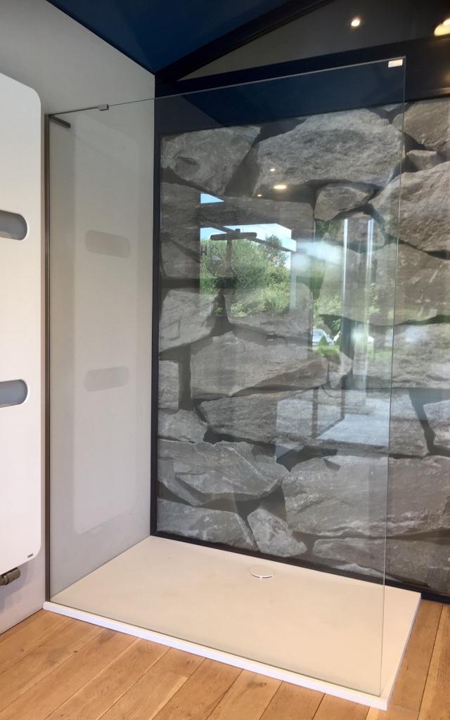 Glazen douchewand, Ophalen, Nieuw, Glas, Douche