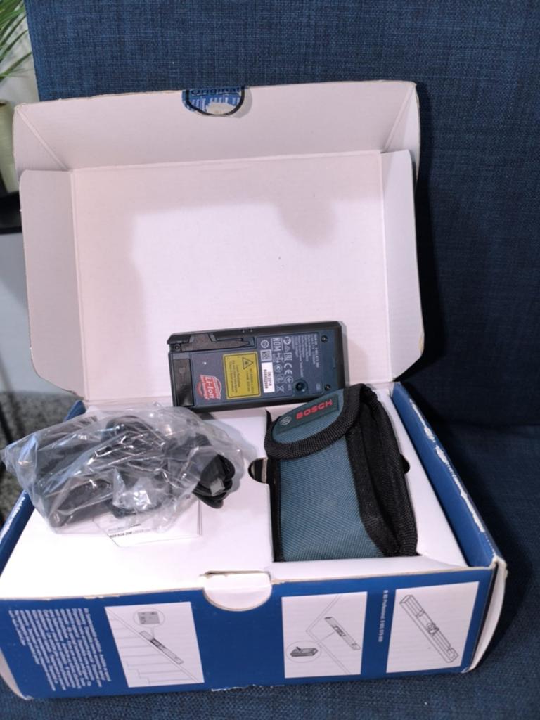 Télémètre laser Bosch glm 80 état neuf, Bricolage & Construction