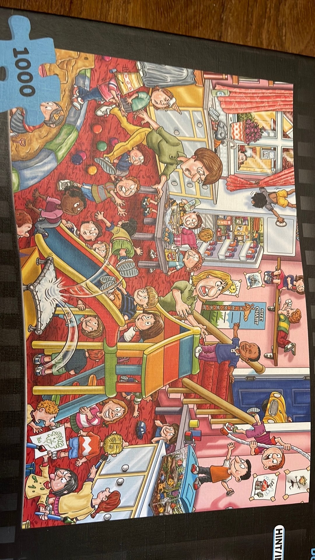 Wasgij mysterie. Nr 11 Kinderopvang., Ophalen, Zo goed als nieuw