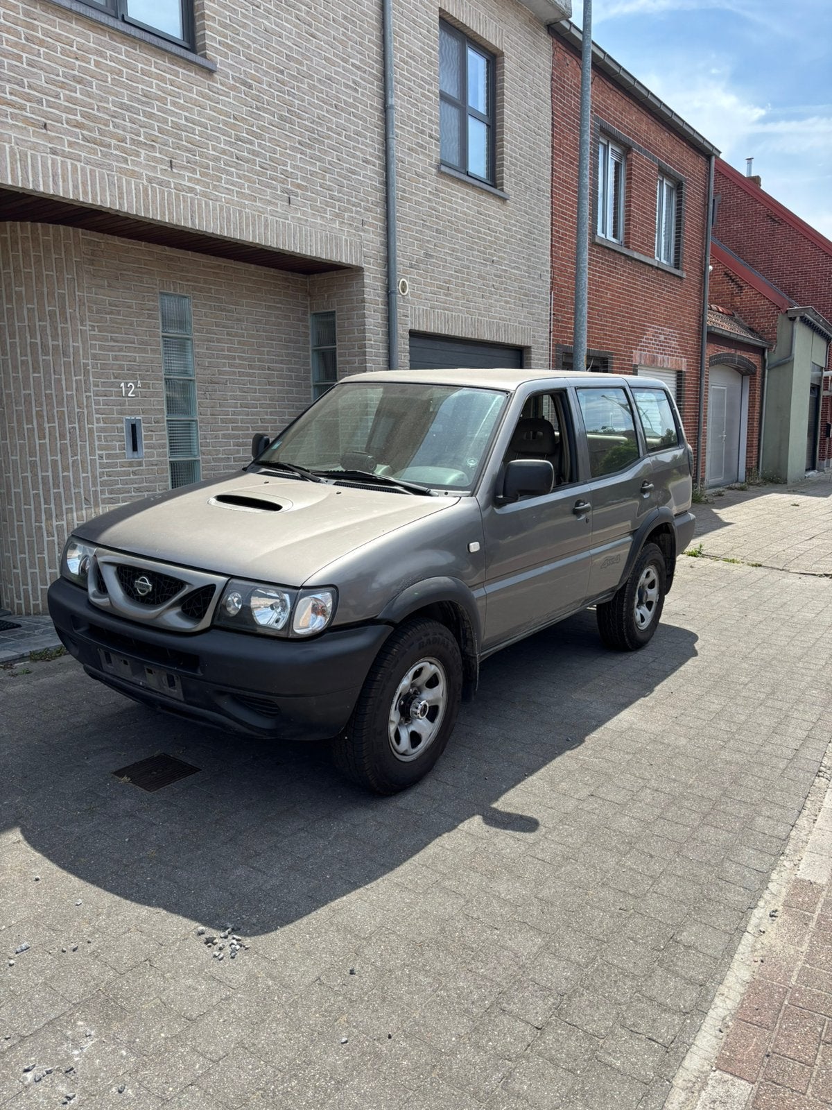 Nissan terrano 2.7 td gekeurd vvk, Auto's, Euro 2, 4 cilinders, 2800 kg, Leder