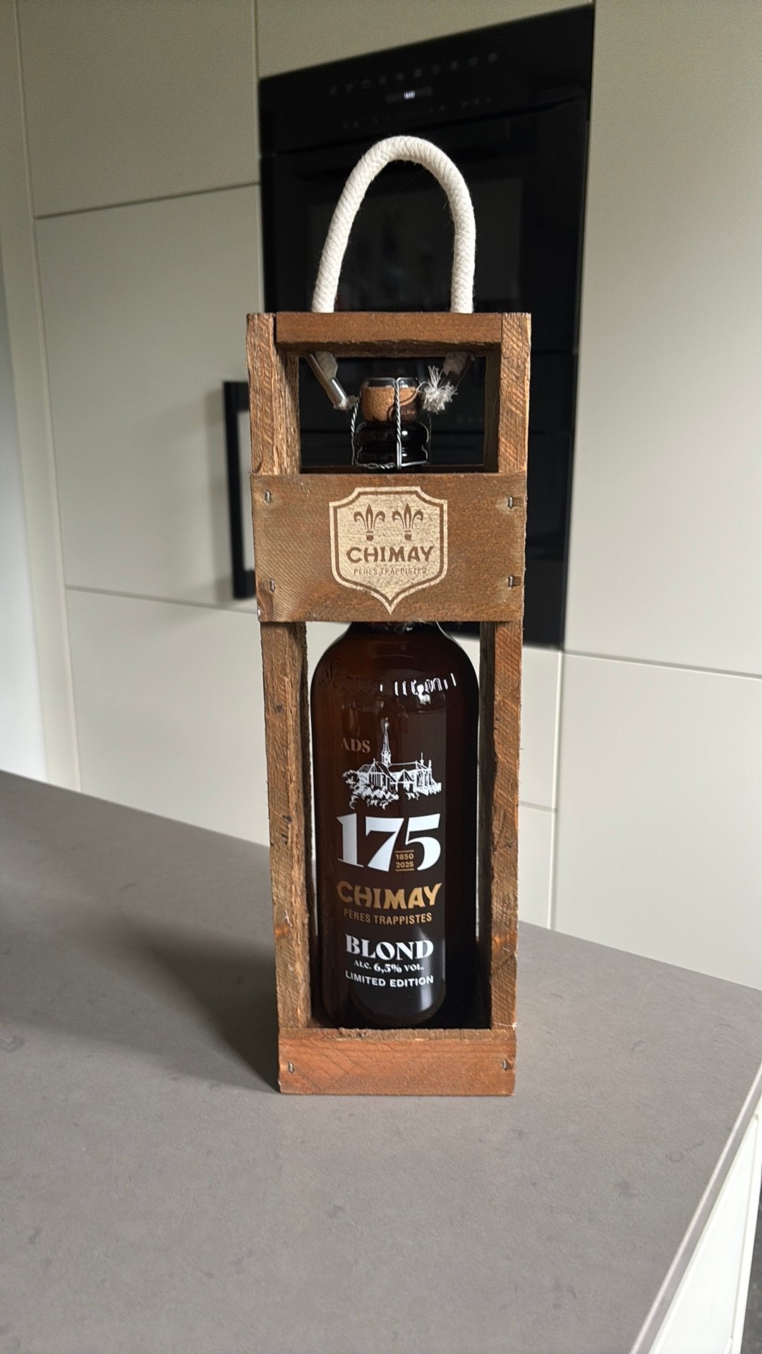 Édition limitée à 175 ans de Chimay, Collections, Marques de bière, Enlèvement ou Envoi, Comme neuf