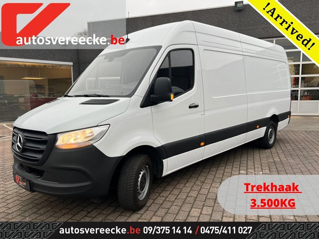 MERCEDES SPRINTER_315 RWD L3H2 SL3.5T MAN, Auto's, Stof, Gebruikt, 4 cilinders, Wit