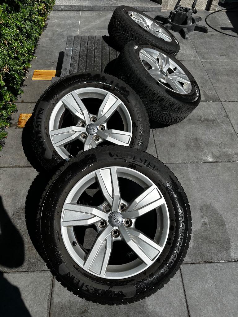 Originele Audi velgen in uitstekende staat, Auto-onderdelen, Banden en Velgen, Ophalen, Gebruikt, Velg(en), 16 inch