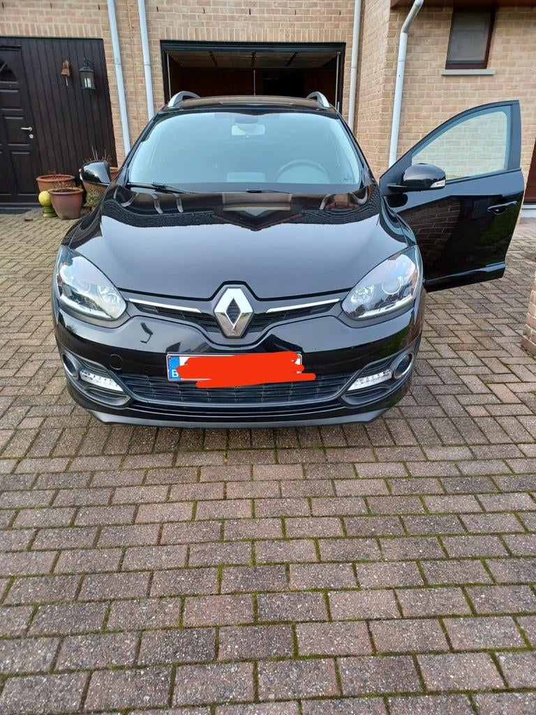 Renault Mégane, Auto's, Renault, Particulier, Mégane, Diesel, Euro 5, Break, Handgeschakeld, Zwart, Ophalen