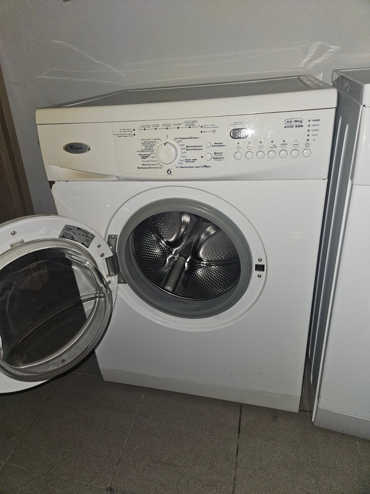 Whirlpool Wasmachine (werkend) gratis!, Ophalen