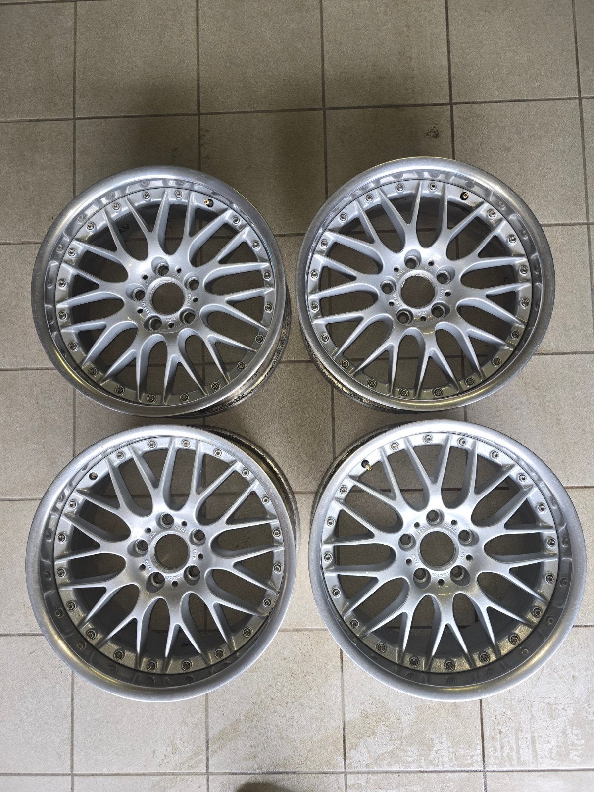 bmw velgen style 42 18 inch breedset e39, Enlèvement, BMW