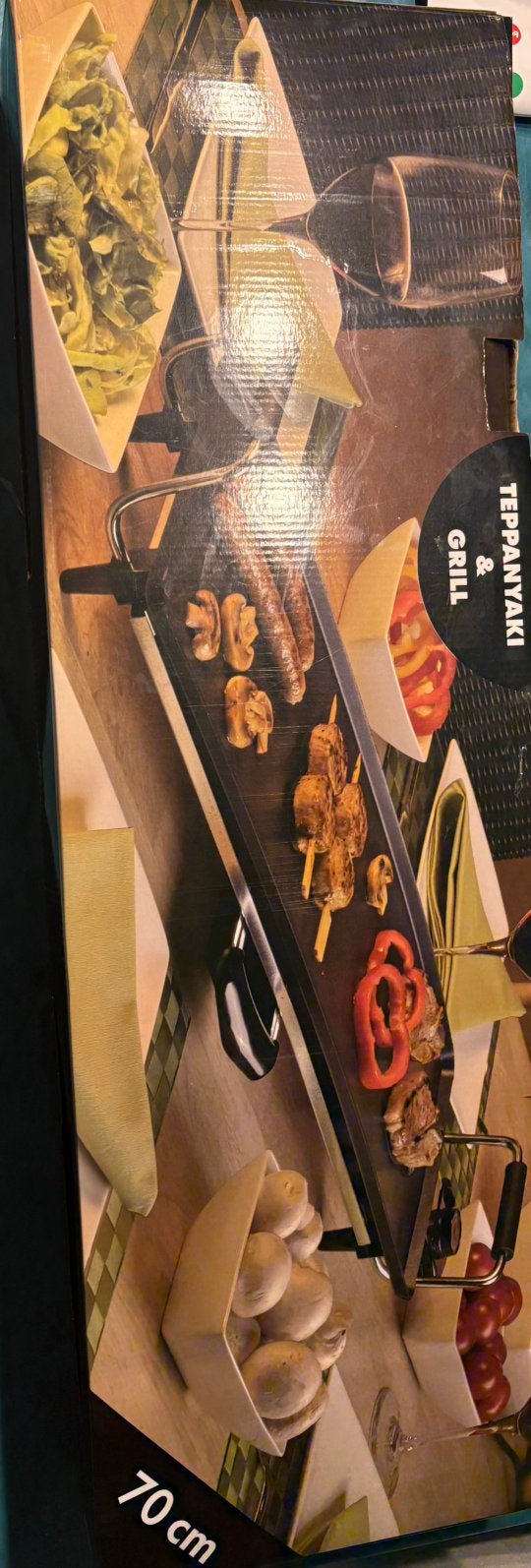 Teppanyaki - Grill 70 cm, Ophalen, Zo goed als nieuw, 8 personen of meer