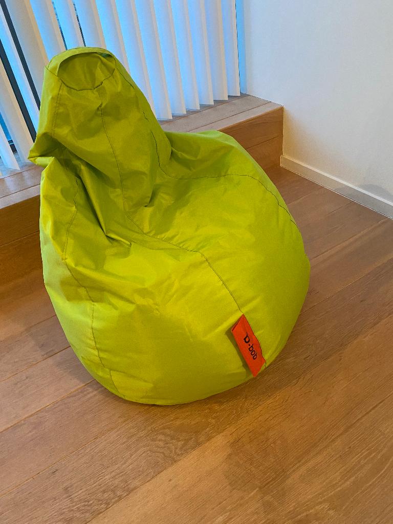 Zitzak groen, Ophalen, Gebruikt, Groen, Zitzak